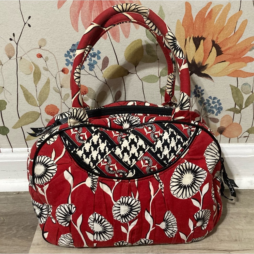 Vera Bradley Deco Daisy Bowler Bag